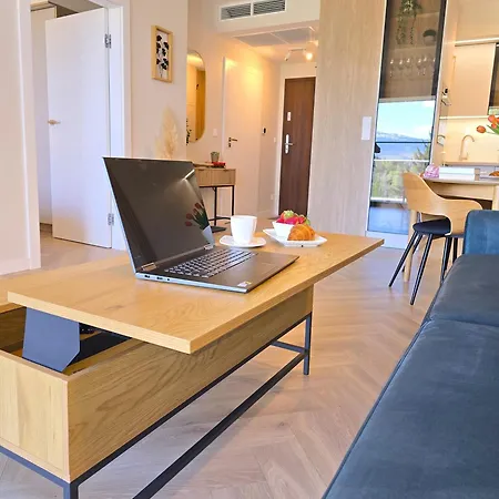 Luksusowy Piekny Widok Z Prywatnym Jacuzzi I Sauna דירה